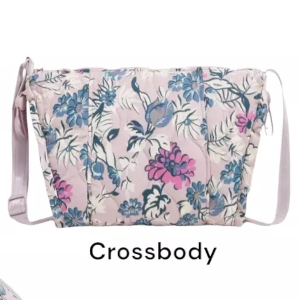 Vera Bradley Featherweight Crossbody Lavender NWT